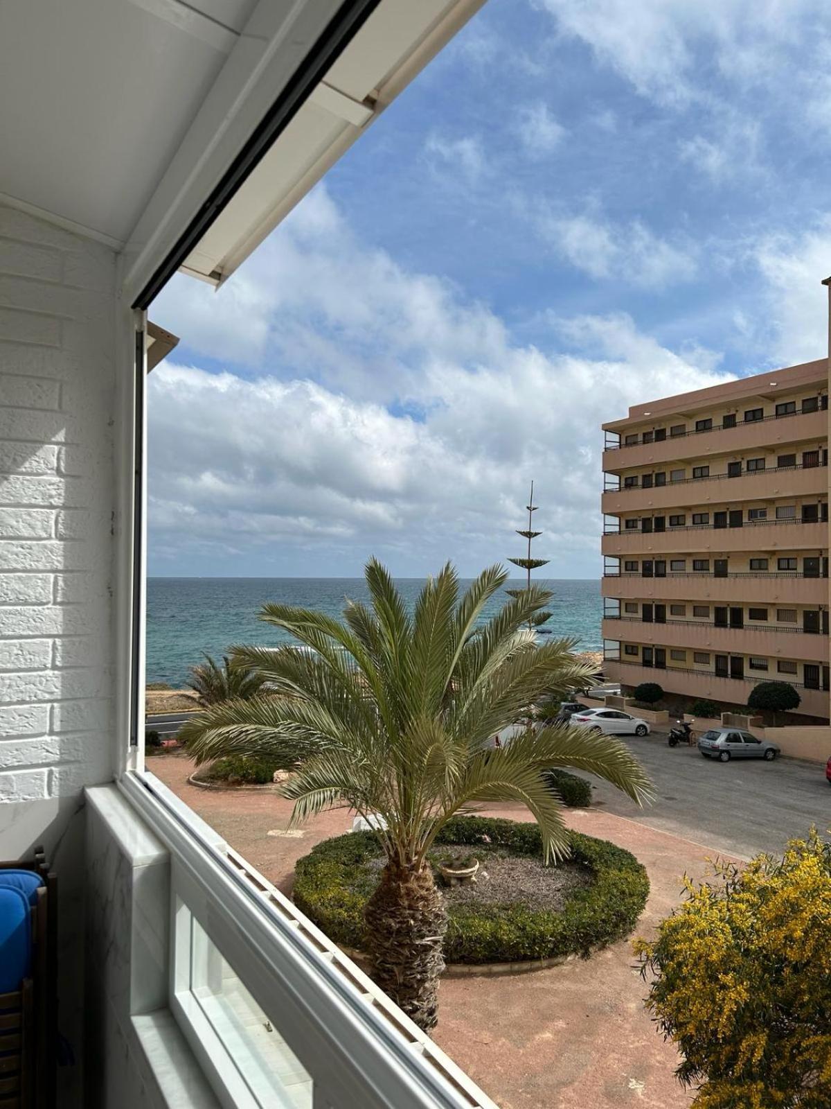 Splendido Appartamento Fronte Mare Vista Spiaggia - Prima Linea Mare トレビエハ エクステリア 写真